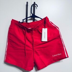 Calvin Klein Hot Pink Swim Shorts